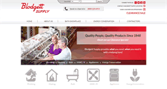 Desktop Screenshot of blodgettsupply.com